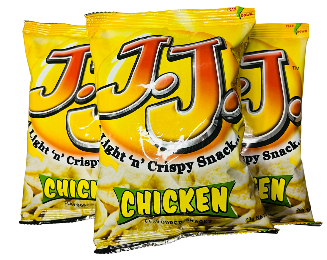 JJ chips - chicken flavour (20g) – Tempting Sweets