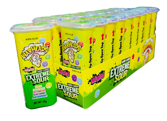 Warheads Mini Hard Candy Extreme Sour (49g) – Tempting Sweets