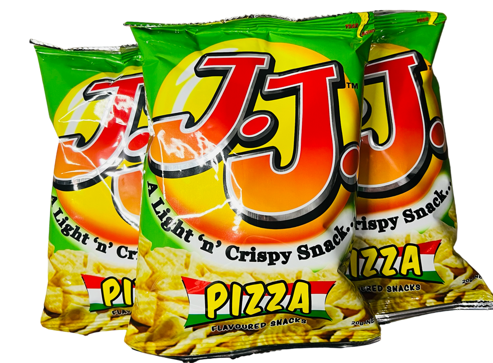 JJ chips - Pizza flavour (20g) – Tempting Sweets