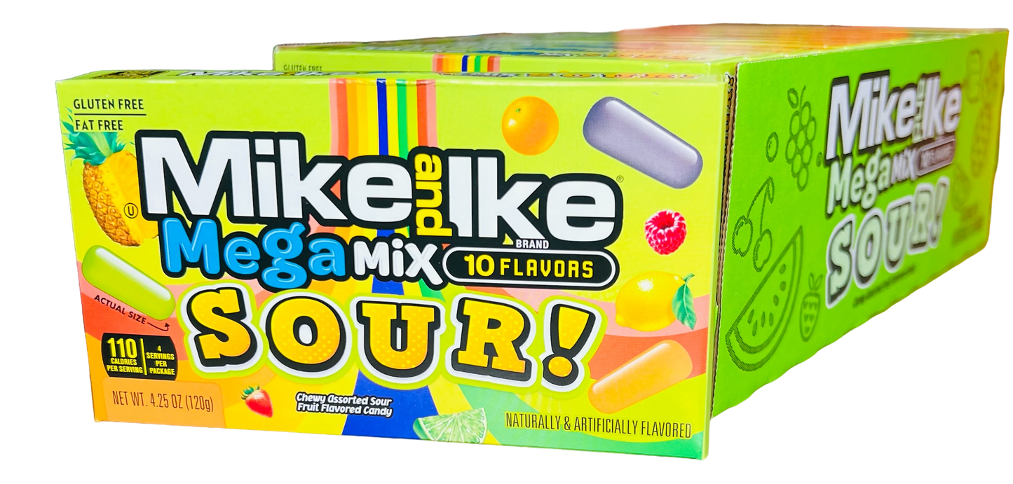 Mike and Ike Mega Mix Sour (120g)