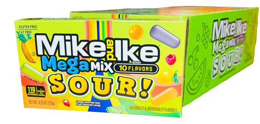 Mike and Ike Mega Mix Sour (120g)
