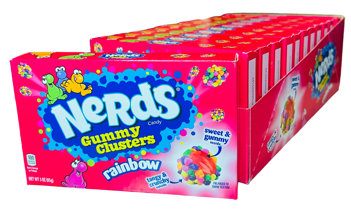 Nerds Gummy Clusters Rainbow  (141g)