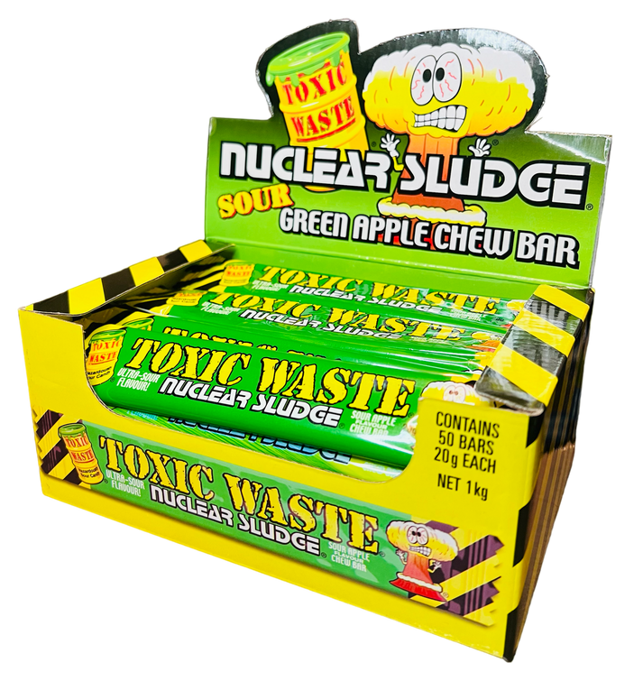 Toxic Waste Nuclear Sludge Green Apple Sour Chews (20g) – Tempting Sweets