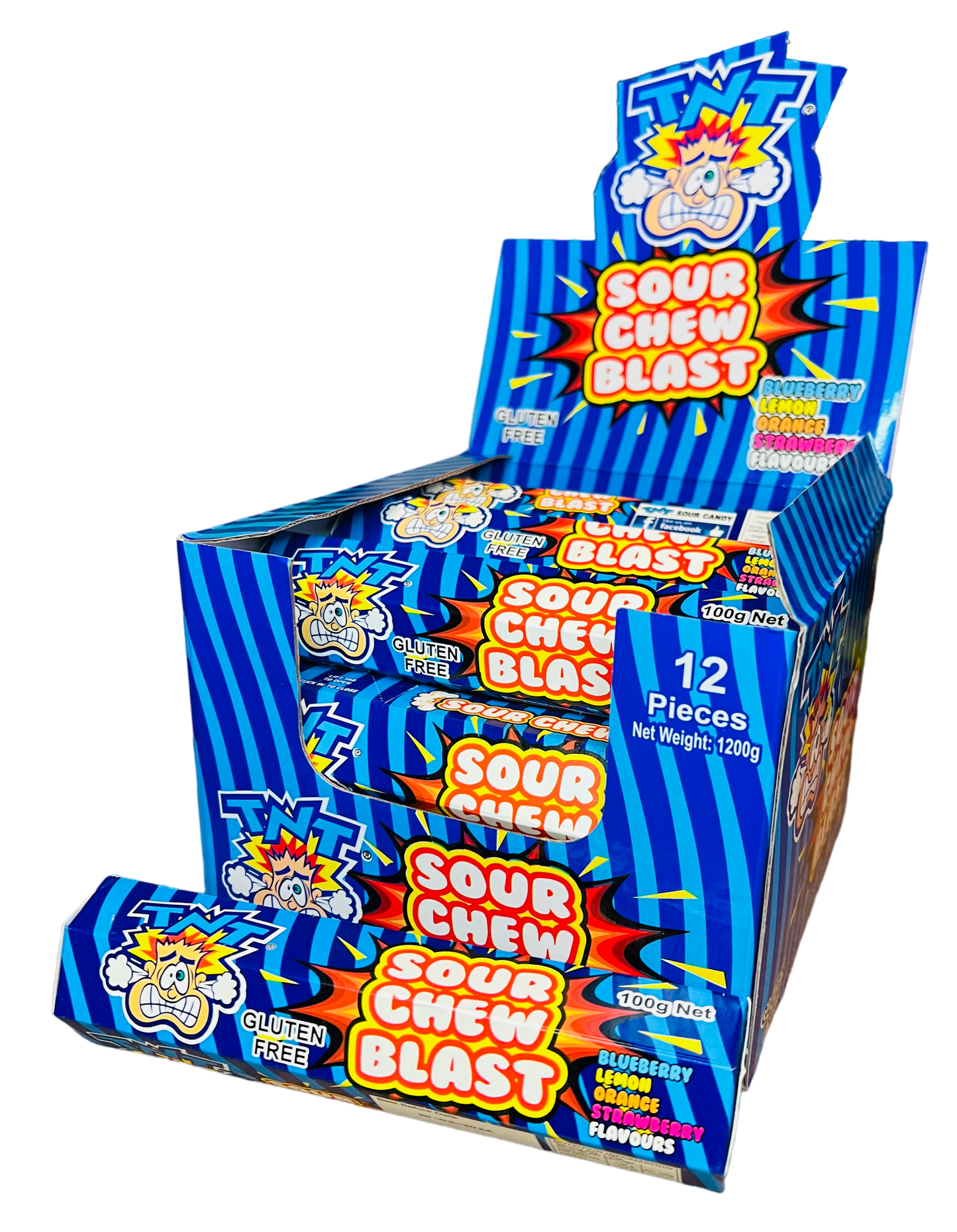 TNT Sour Chew Blast (100g)BB 20/2/24