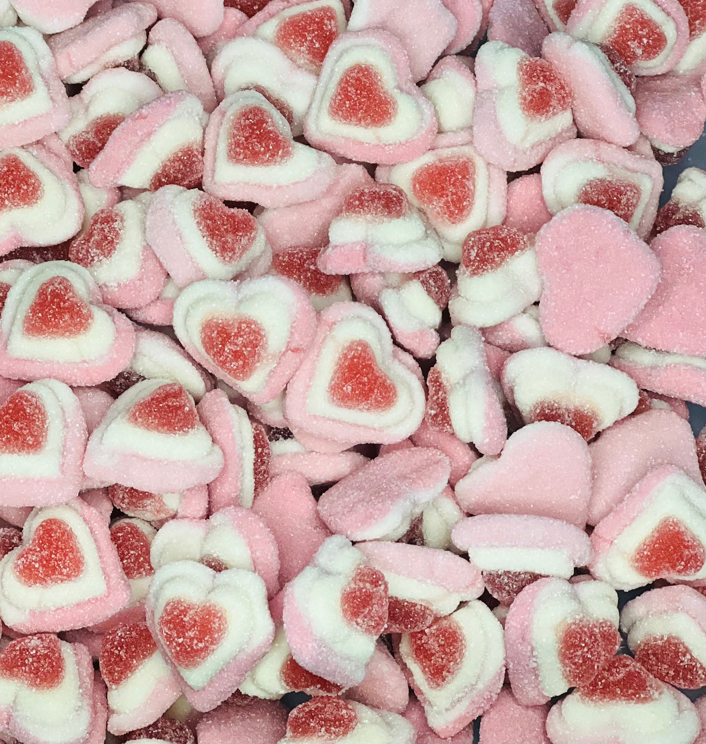 Triple Heart Gummies – Tempting Sweets