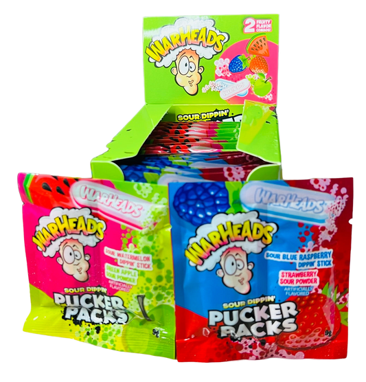 Warheads Pucker Packs (9g)