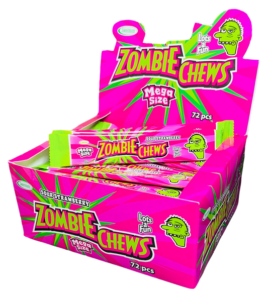 Zombie Chews Sour Strawberry (28g)