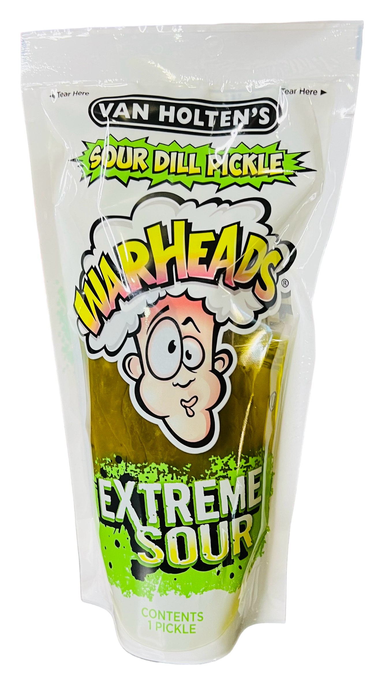 Van Holtens Warheads Extreme Sour Dill Pickle (28g)