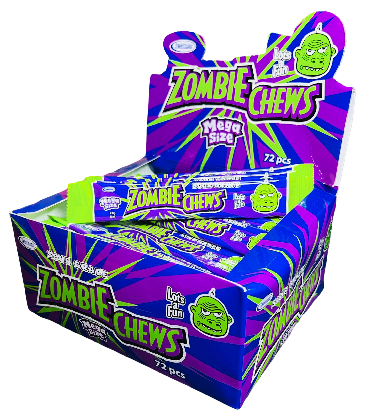 Zombie Chews Sour Grape (28g)