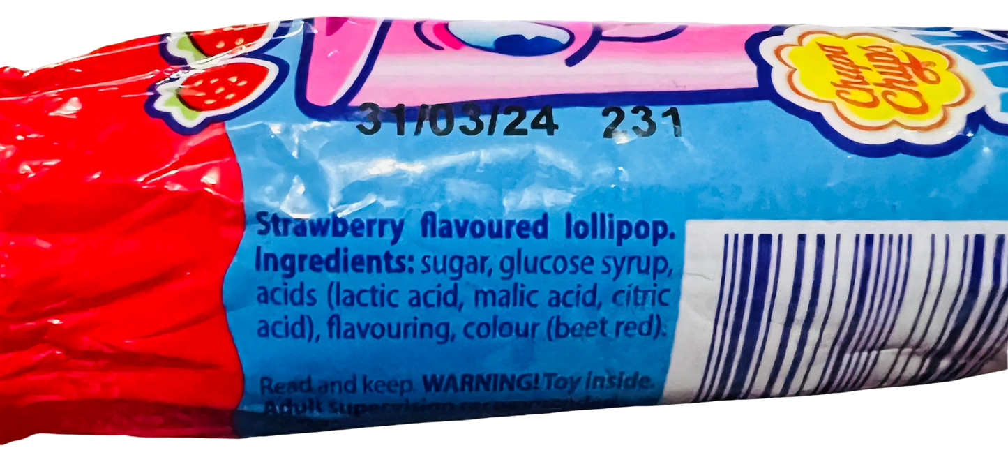 Chupa Chups Melody Pops Strawberry (15g)