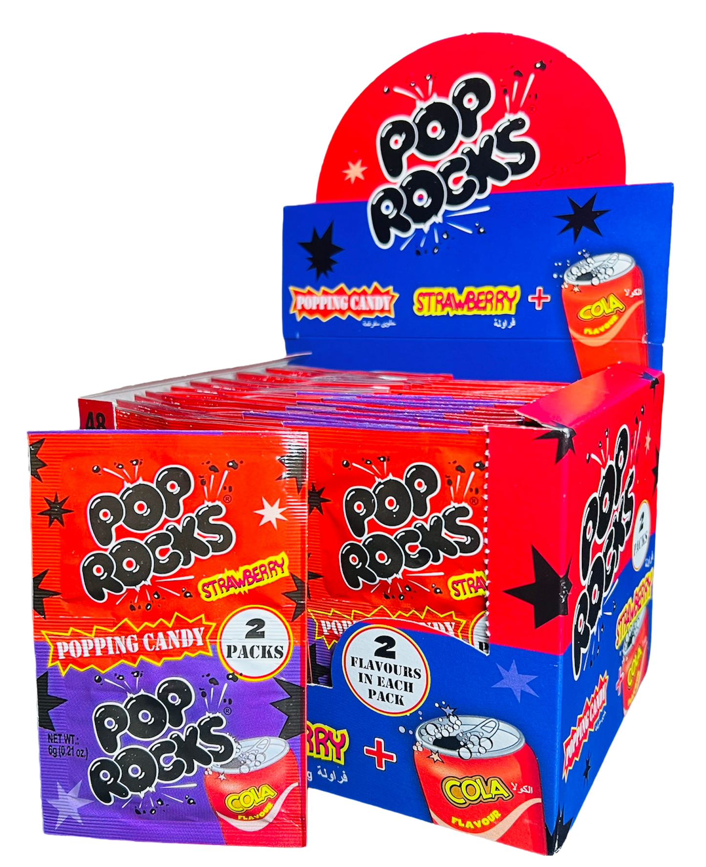 Pop Rocks 2pk Strawberry & Cola (6g)