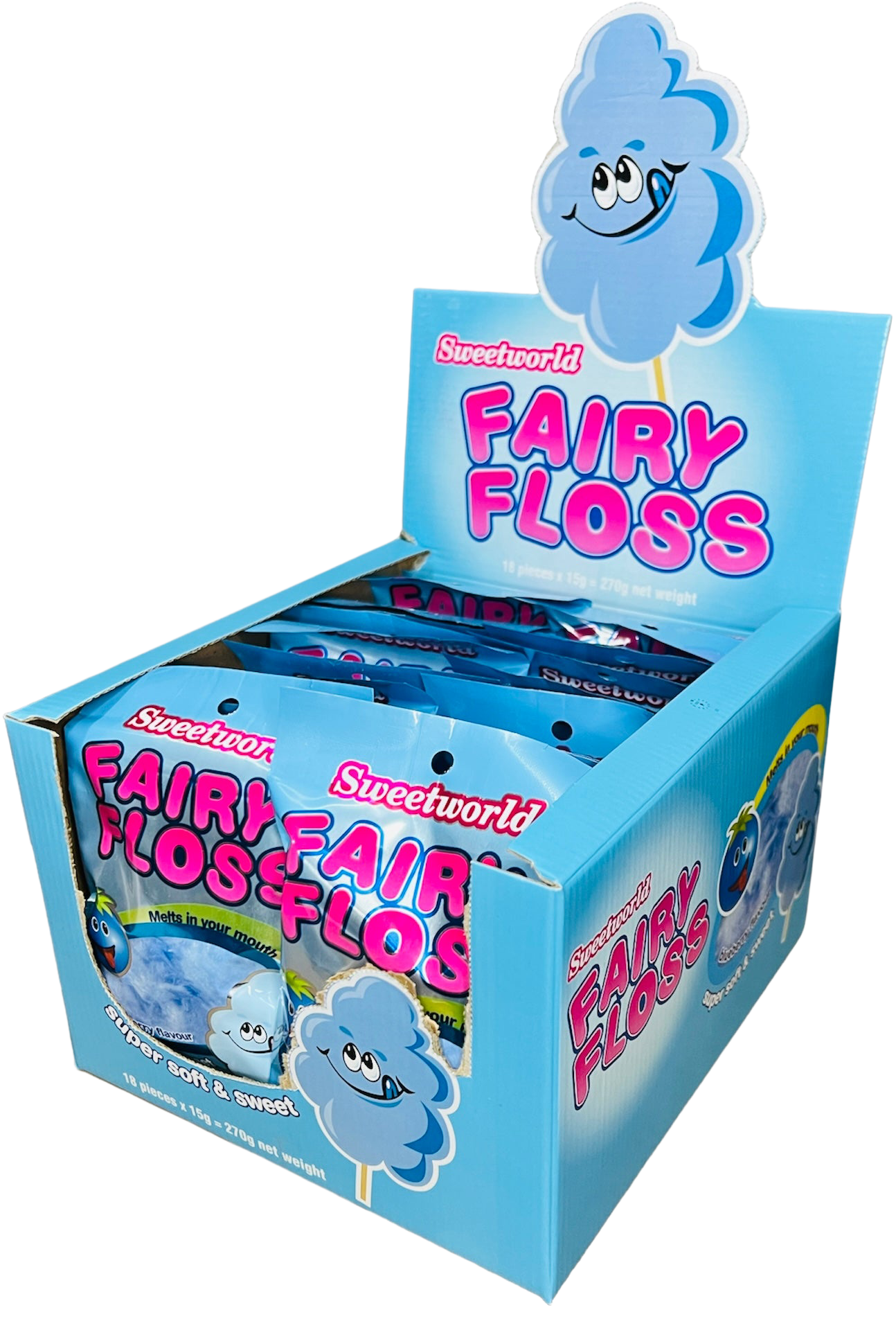 BlueBerry Fairy Floss (15g)