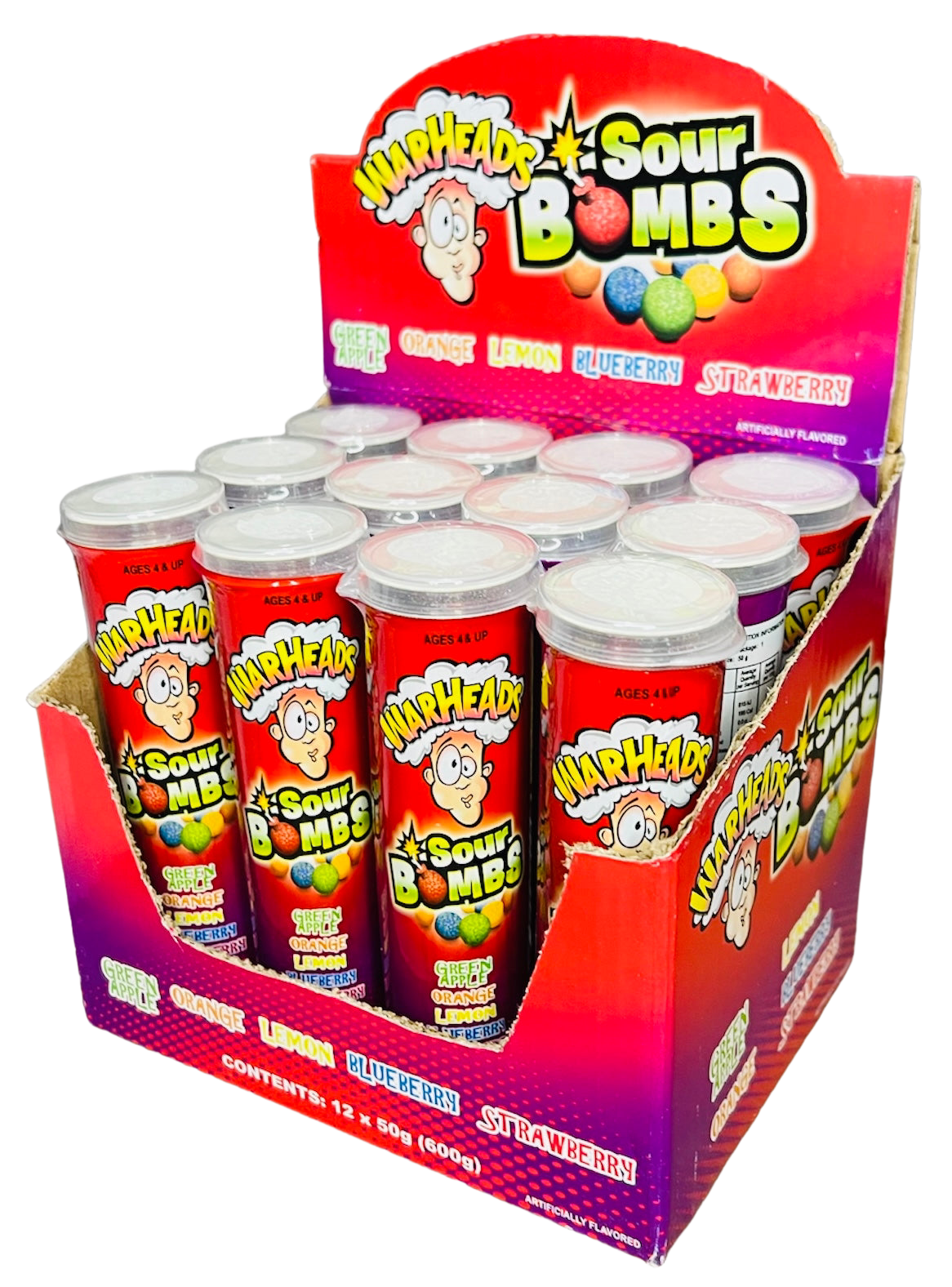 Warheads 5 in 1 Sour Bombs (50g)